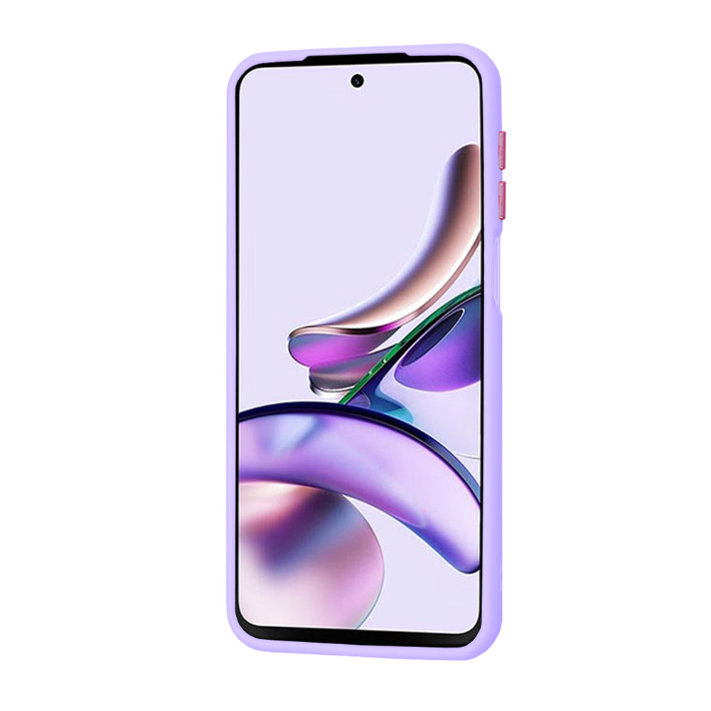 Techsuit - HaloFrost Series - Motorola Moto G13 / G23 - Light Purple