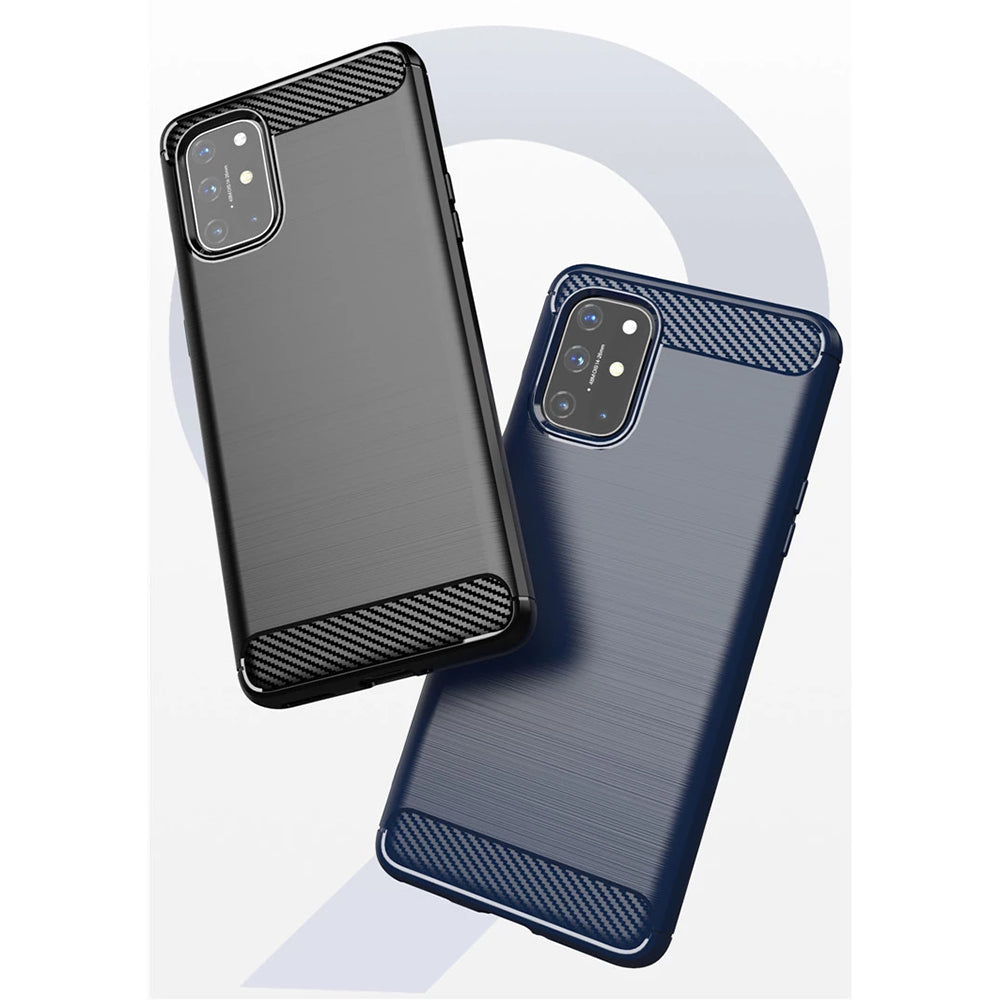 TechSuit - Carbon Silicone - OnePlus 8T - Black