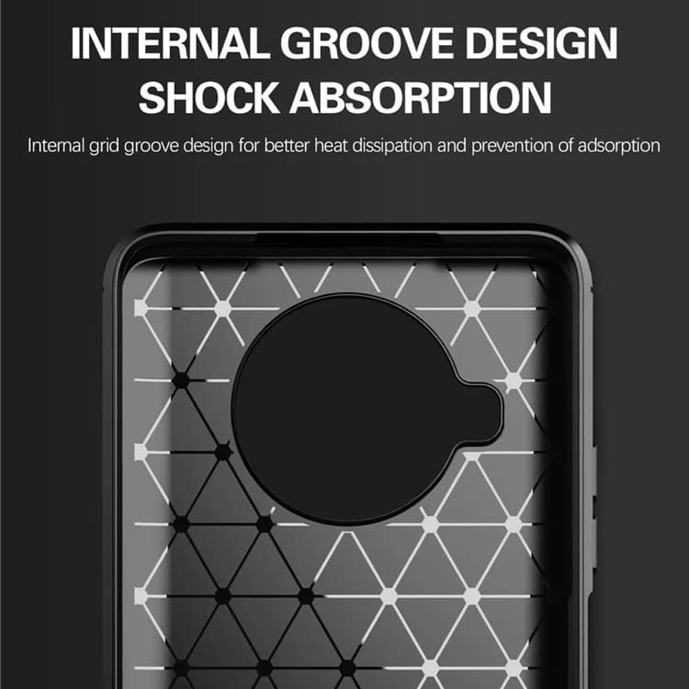 TechSuit - Carbon Silicone - Xiaomi Mi 10T Lite 5G - Black