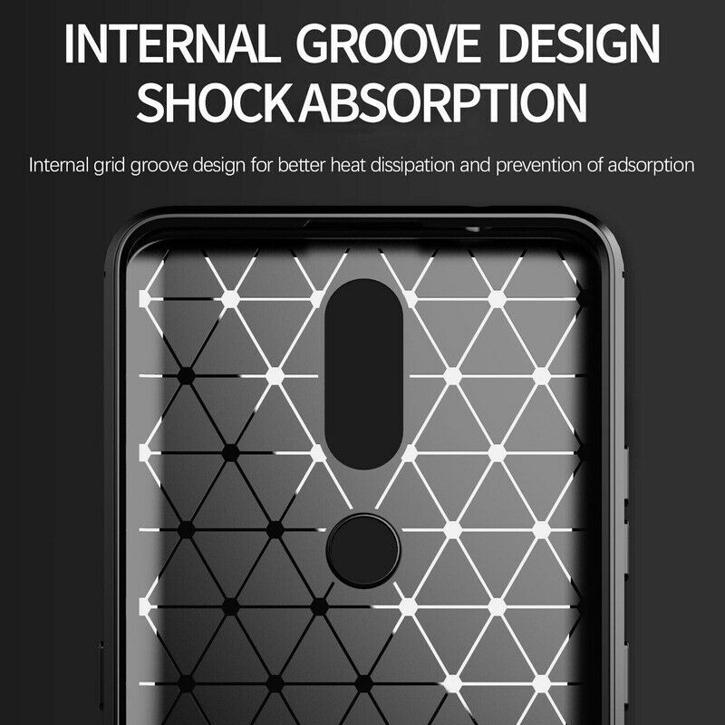 TechSuit - Carbon Silicone - Nokia 2.4 - Black