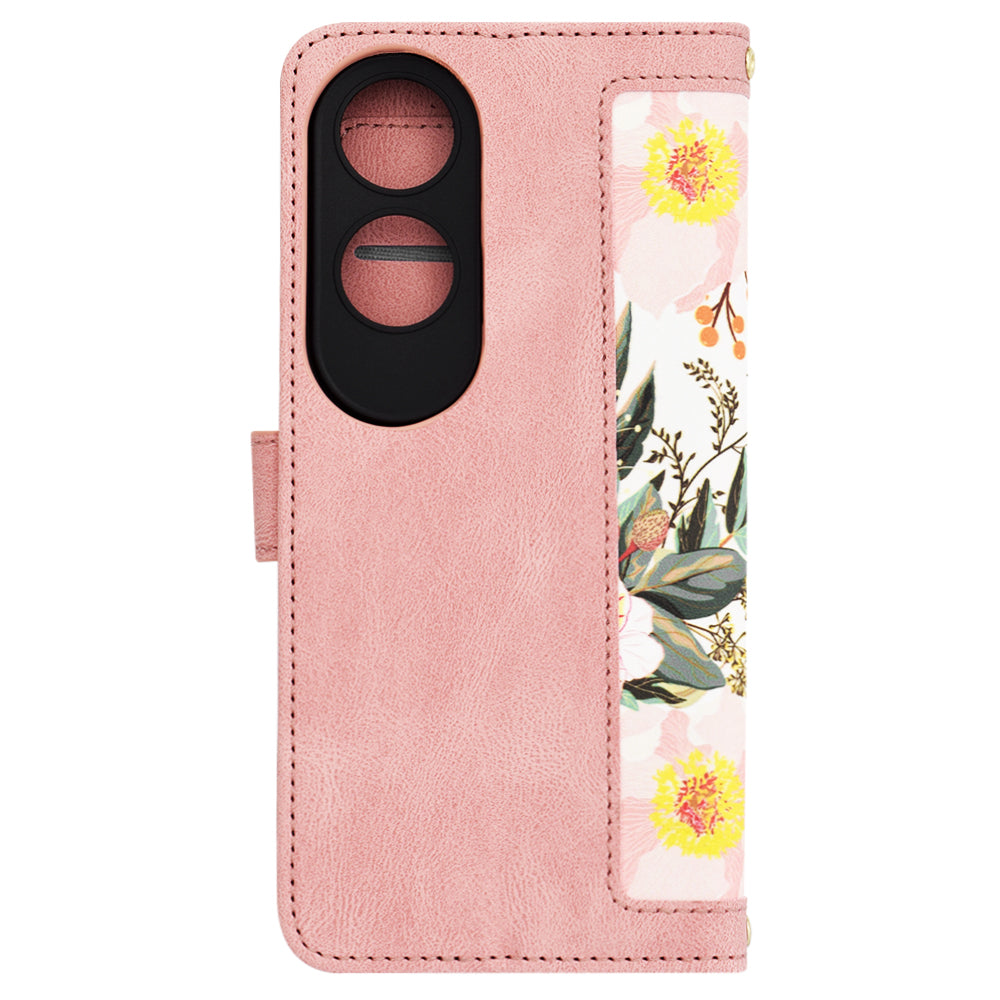 Techsuit - FlipCraft - Oppo A60 4G - Sweetheart Pink