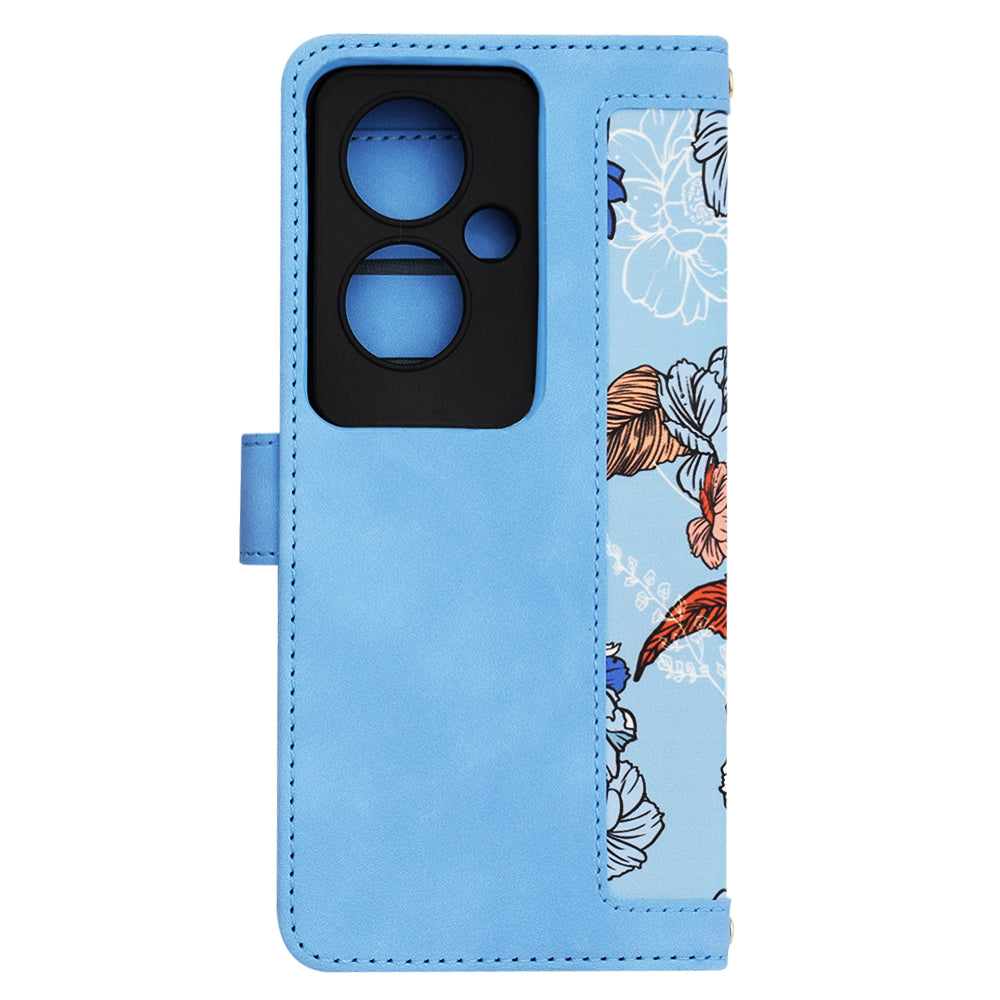 Techsuit - FlipCraft - Oppo Reno11 F - Vibrant Blue