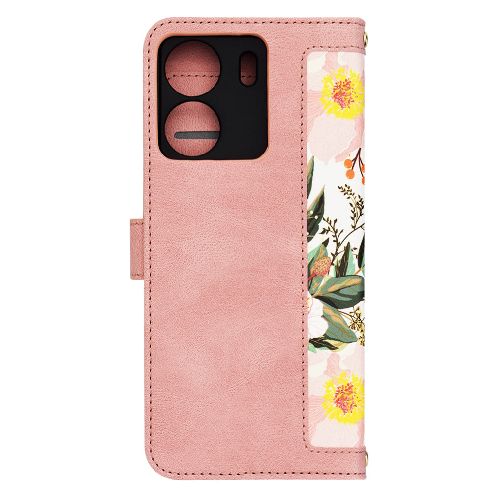 Techsuit - FlipCraft - Xiaomi Redmi 13C 4G / Poco C65 - Sweetheart Pink