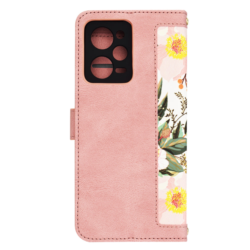 Techsuit - FlipCraft - Xiaomi Redmi Note 12 Pro 5G - Sweetheart Pink