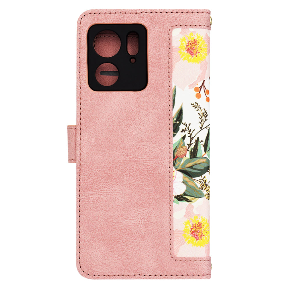 Techsuit - FlipCraft - Motorola Edge 40 / Edge (2023) - Sweetheart Pink