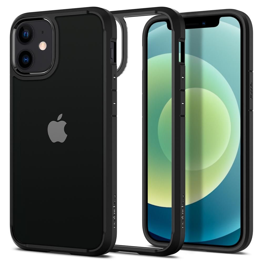 Spigen Ultra Hybrid Case For Iphone 12 / Iphone 12 Pro - Matte Black