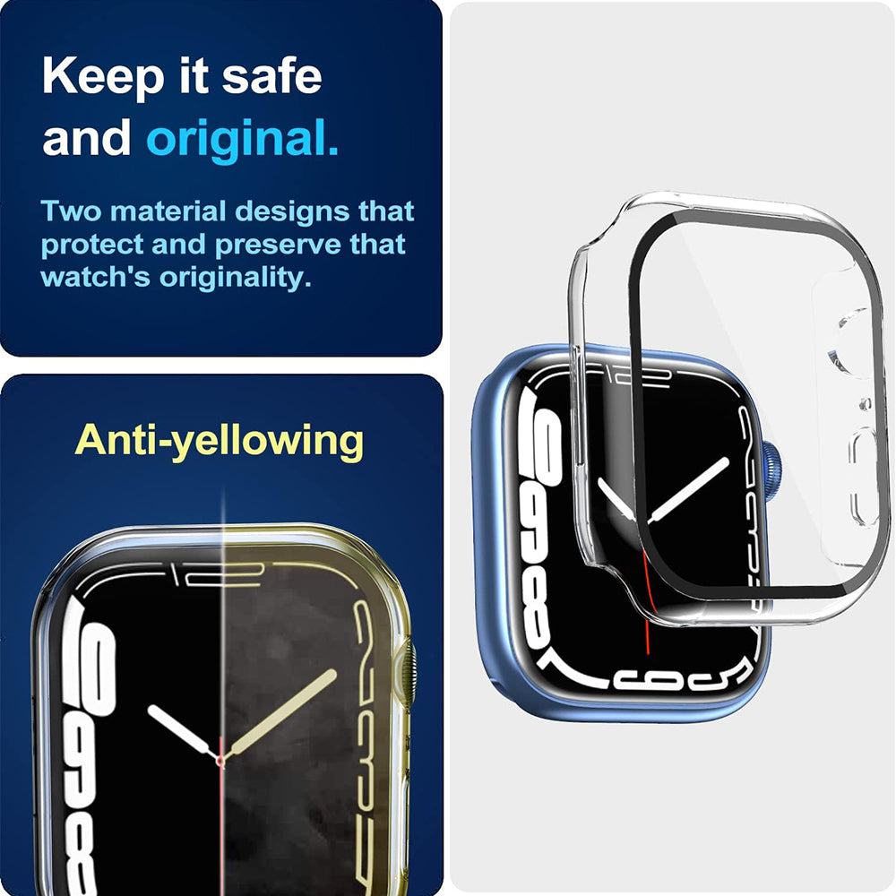 Techsuit - Defense360 Pro - Apple Watch 7 (41mm) - Clear