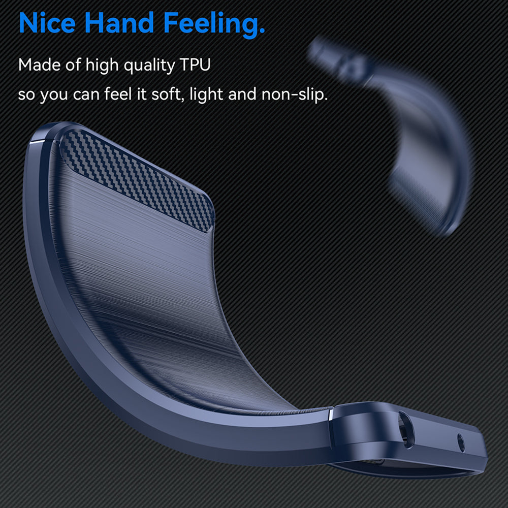 Techsuit - Carbon Silicone - OnePlus Nord 4 - Blue