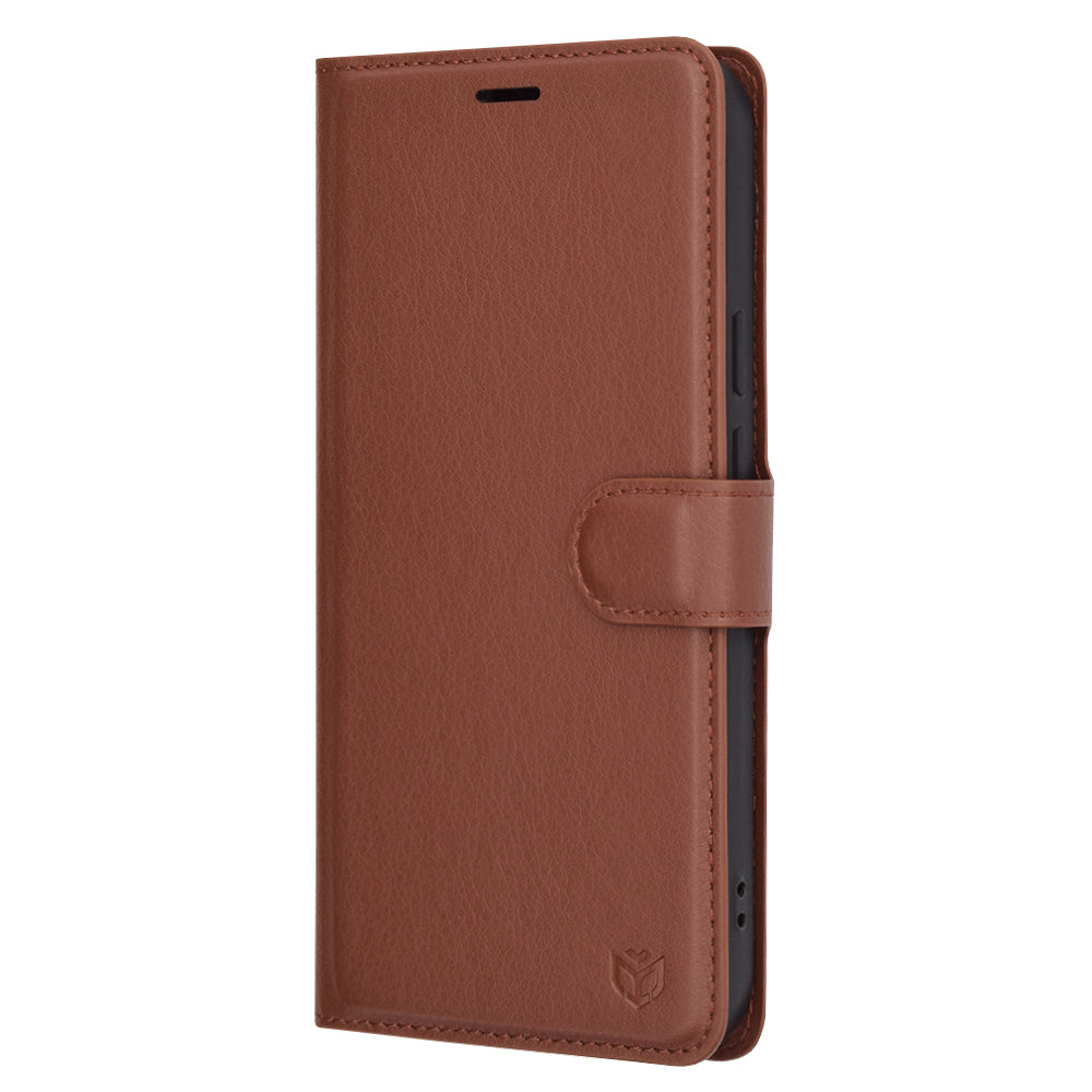 Techsuit - Leather Folio - Google Pixel 9 Pro XL - Brown