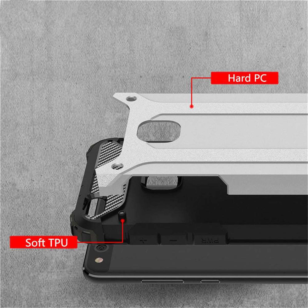 Techsuit - Hybrid Armor - Huawei P10 Lite - Black