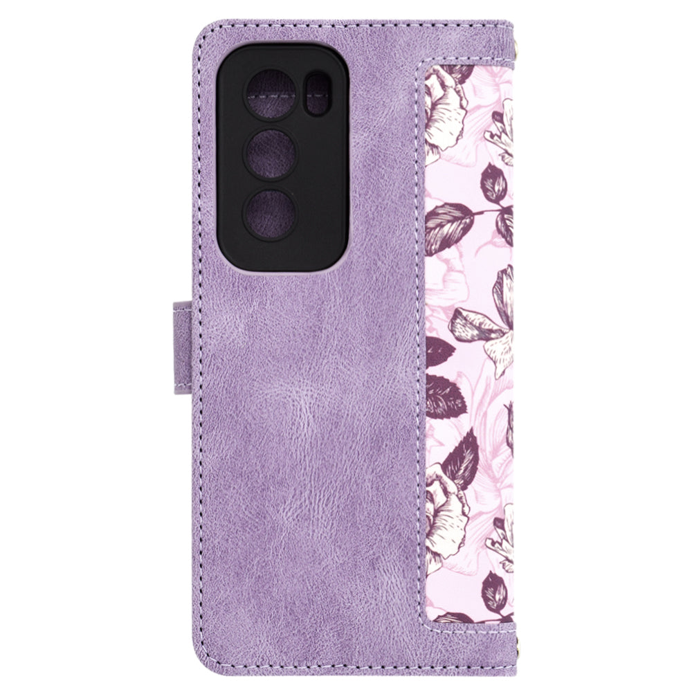Techsuit - FlipCraft - Oppo Reno12 Pro - Mysterious Purple