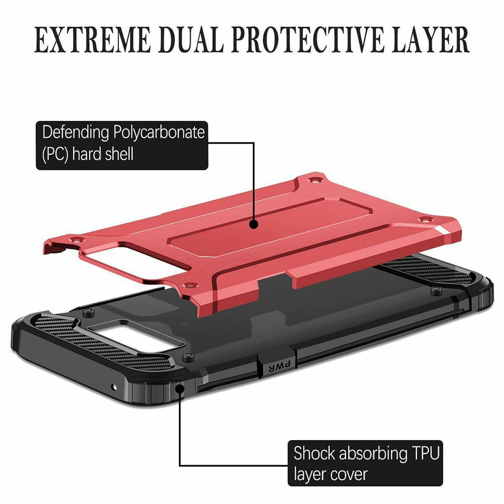 Techsuit - Hybrid Armor - Samsung Galaxy S6 G920 - Black