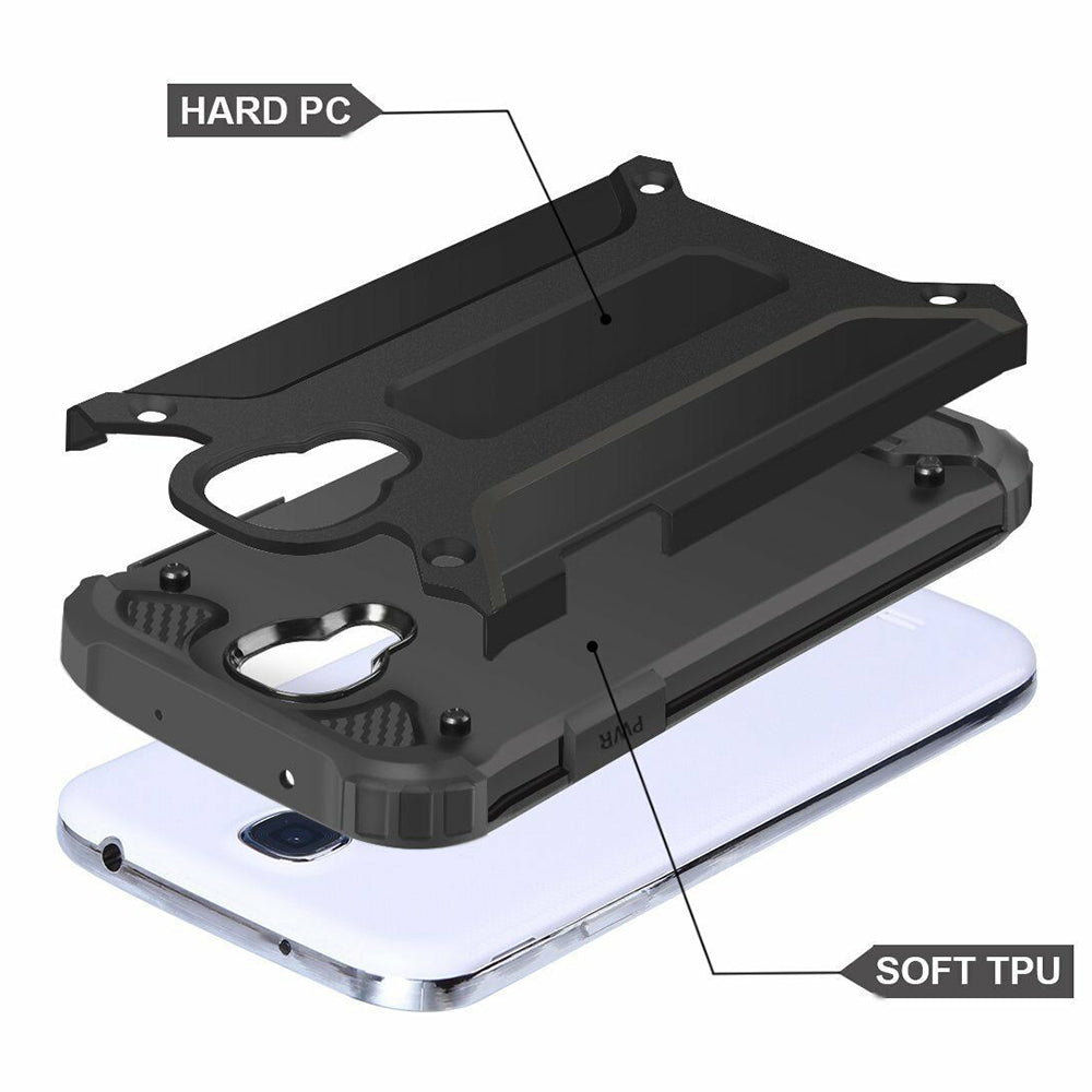 Techsuit - Hybrid Armor - Samsung Galaxy S4 i9500 - Black