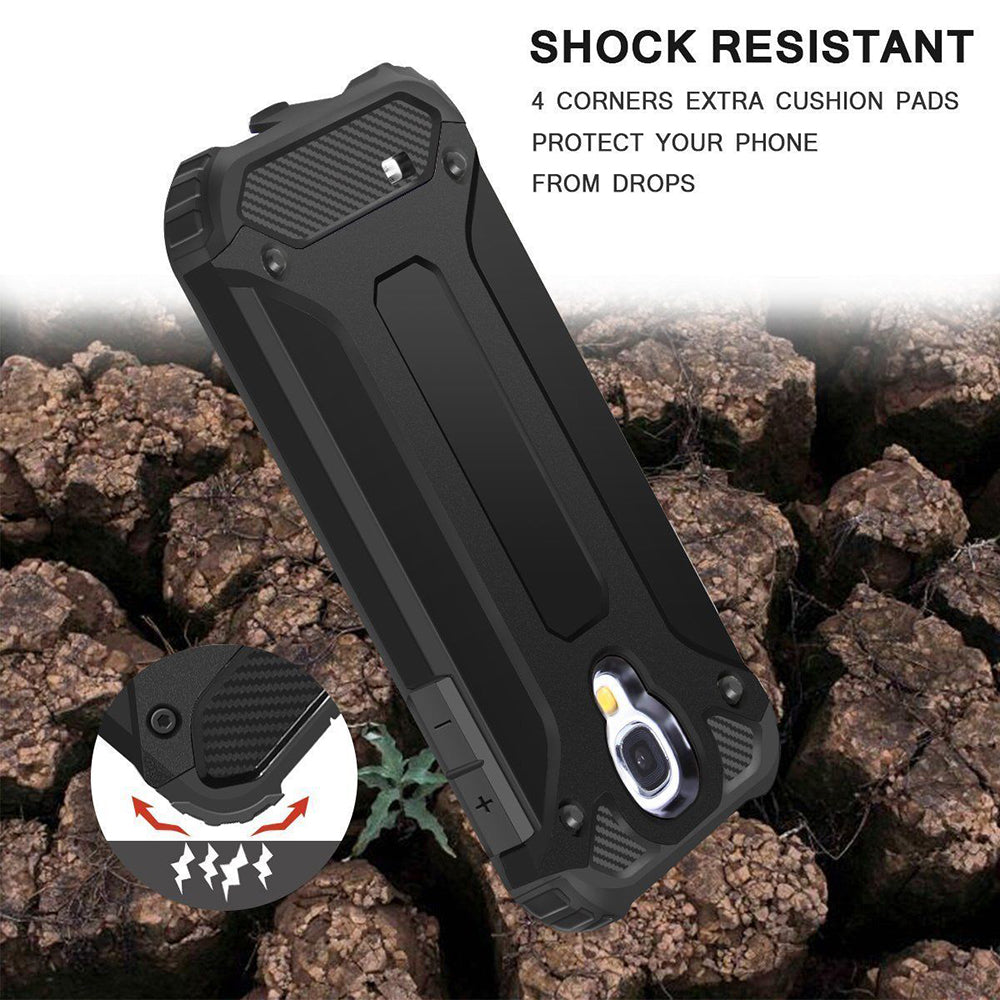 Techsuit - Hybrid Armor - Samsung Galaxy S4 i9500 - Black