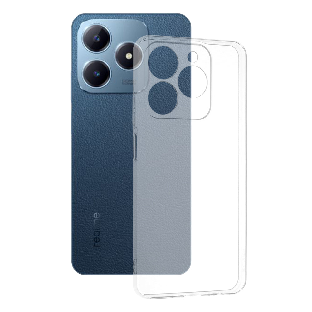 Techsuit - Clear Silicone - Realme C63 - Transparent