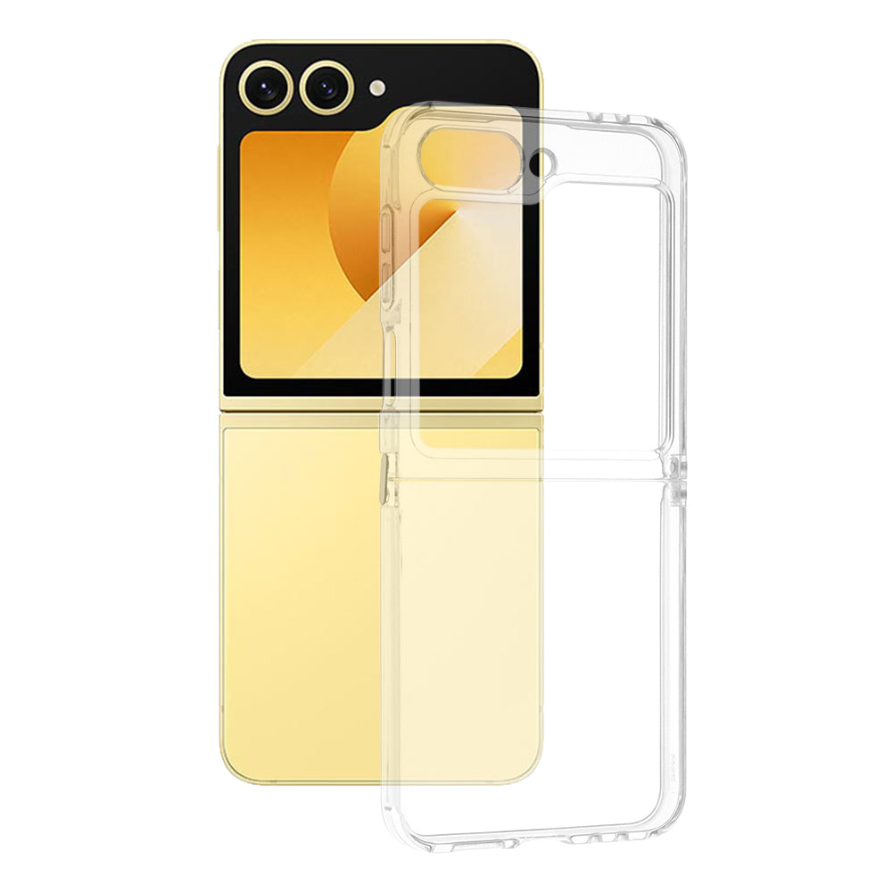 Techsuit - Clear Silicone - Samsung Galaxy Z Flip6 / Flip7 FE - Transparent