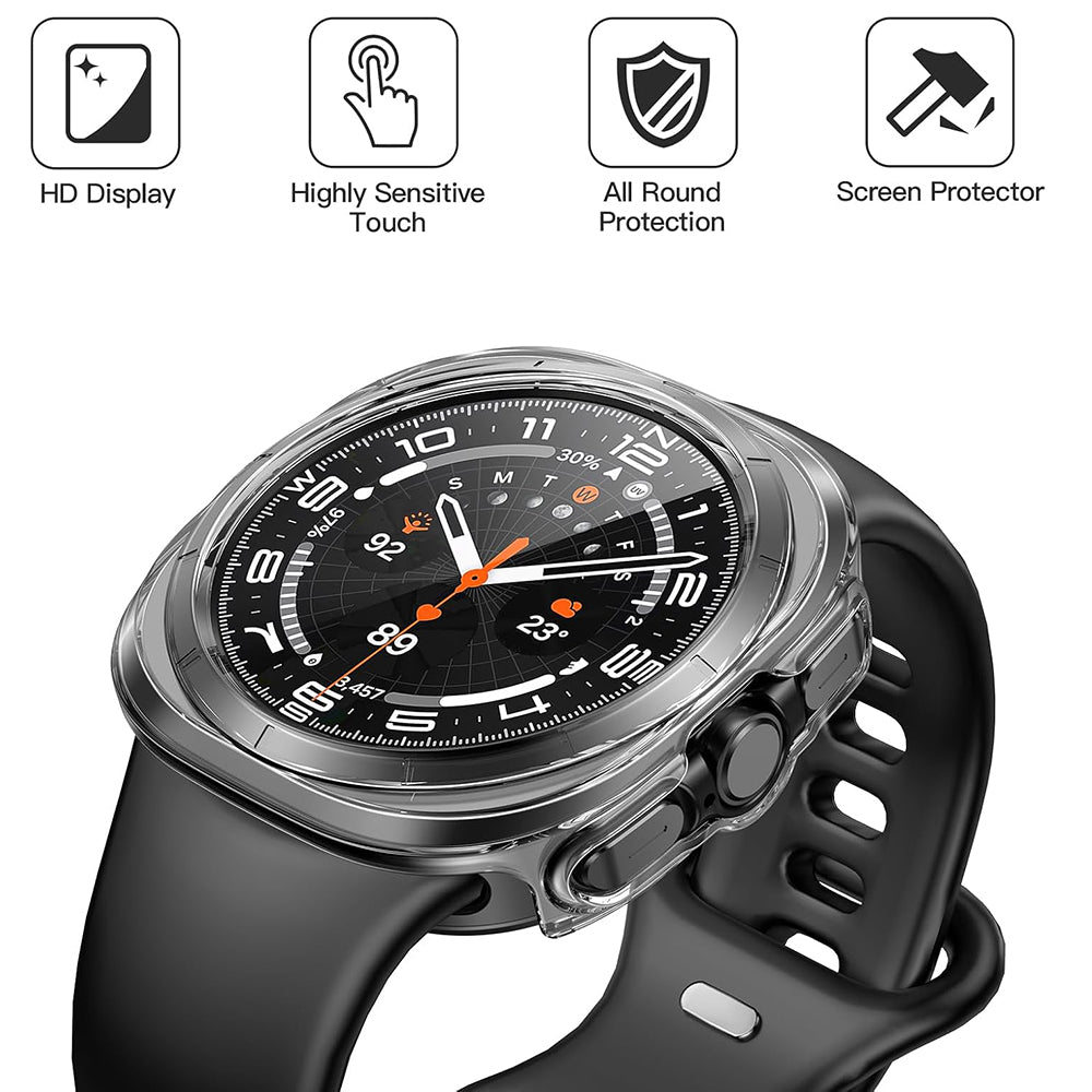 Techsuit - Defense360 Pro - Galaxy Watch Ultra (47mm) - Clear