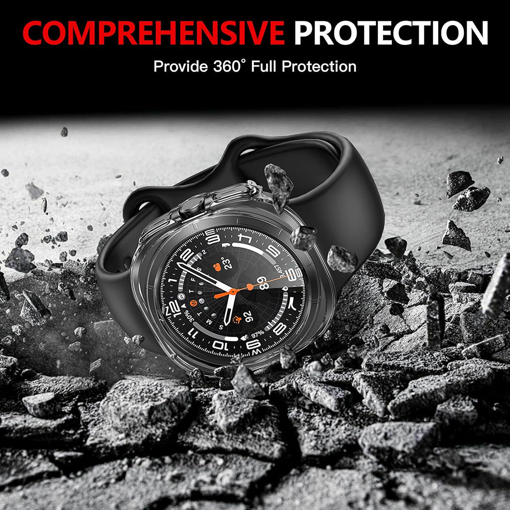 Techsuit - Defense360 Pro - Galaxy Watch Ultra (47mm) - Clear
