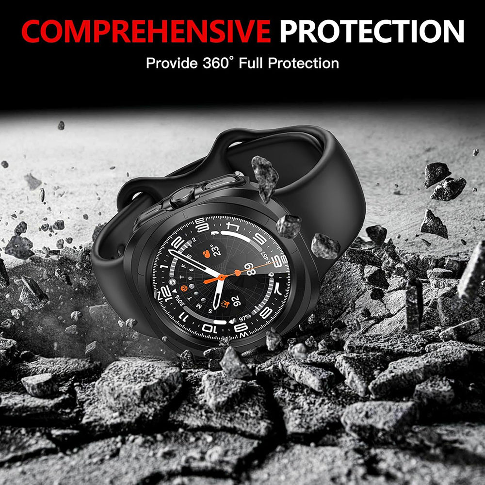 Techsuit - Defense360 Pro - Galaxy Watch Ultra (47mm) - Black