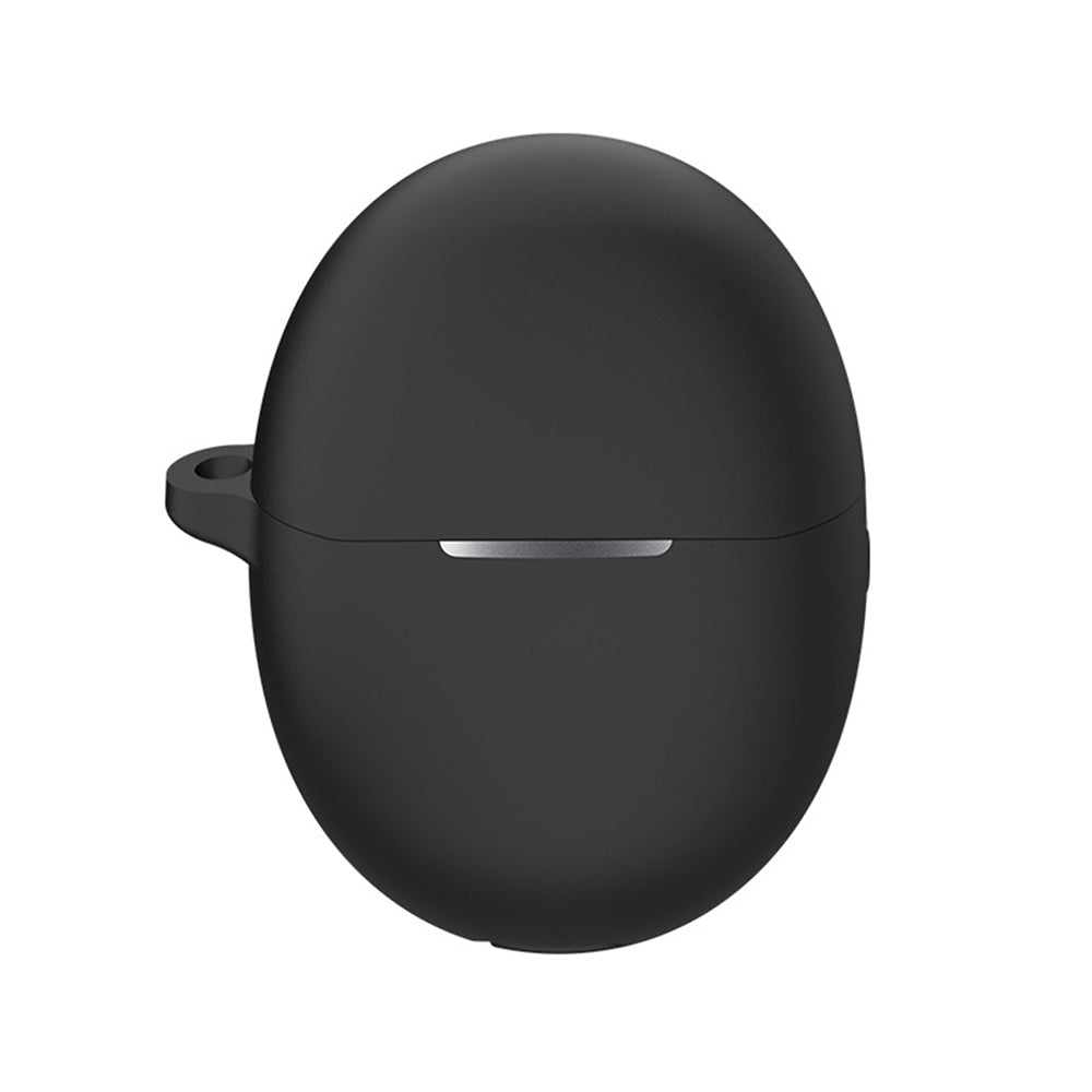 Techsuit - Silicone Case - for Huawei FreeBuds 5, Smooth Ultrathin Material - Black