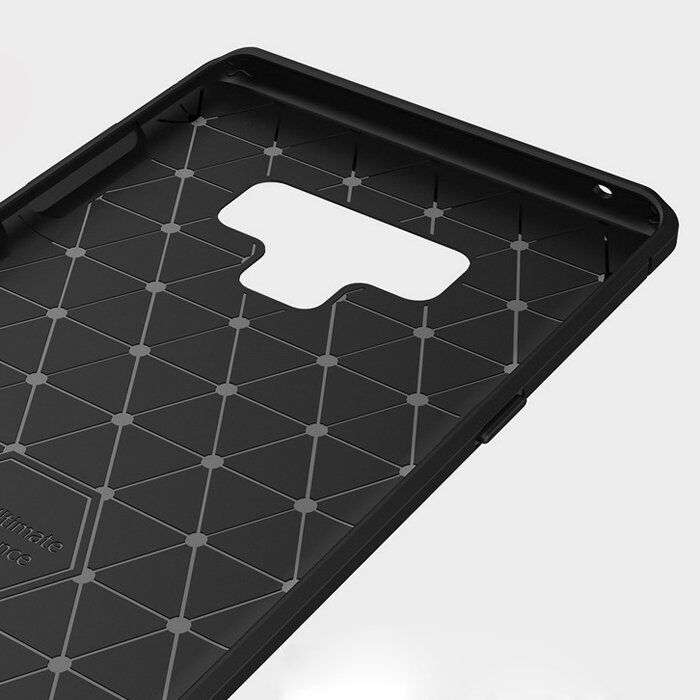 Techsuit - Carbon Silicone - Galaxy Note 9 - Black