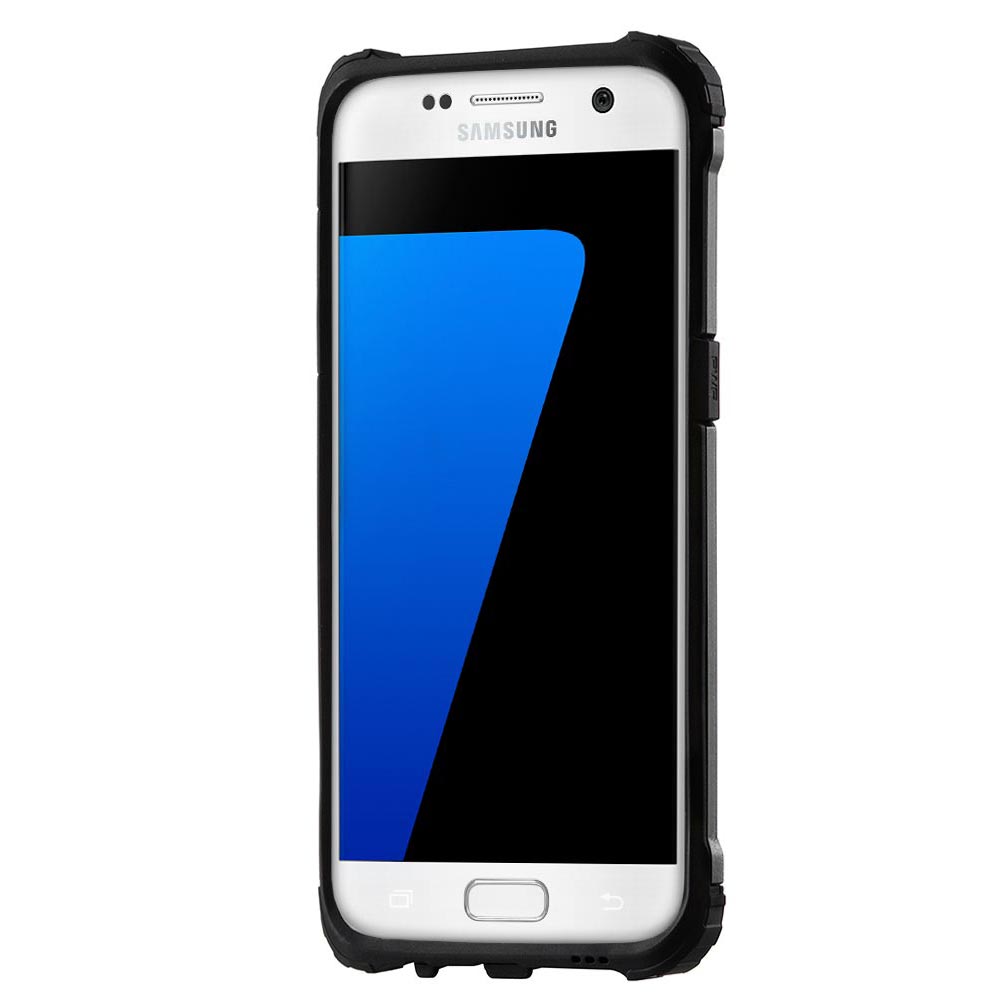 Techsuit - Hybrid Armor - Galaxy S7 - Black