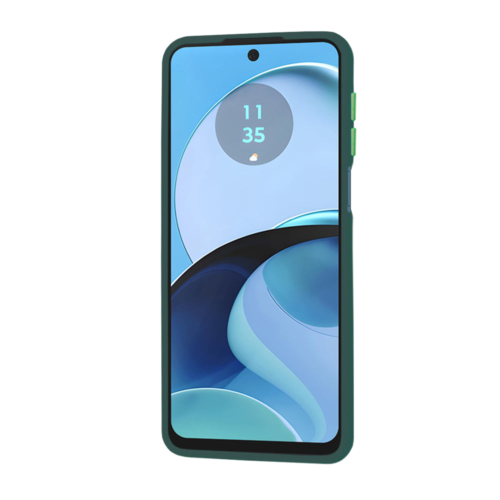 Techsuit - HaloFrost Series - Motorola Moto G14 - Midnight Green