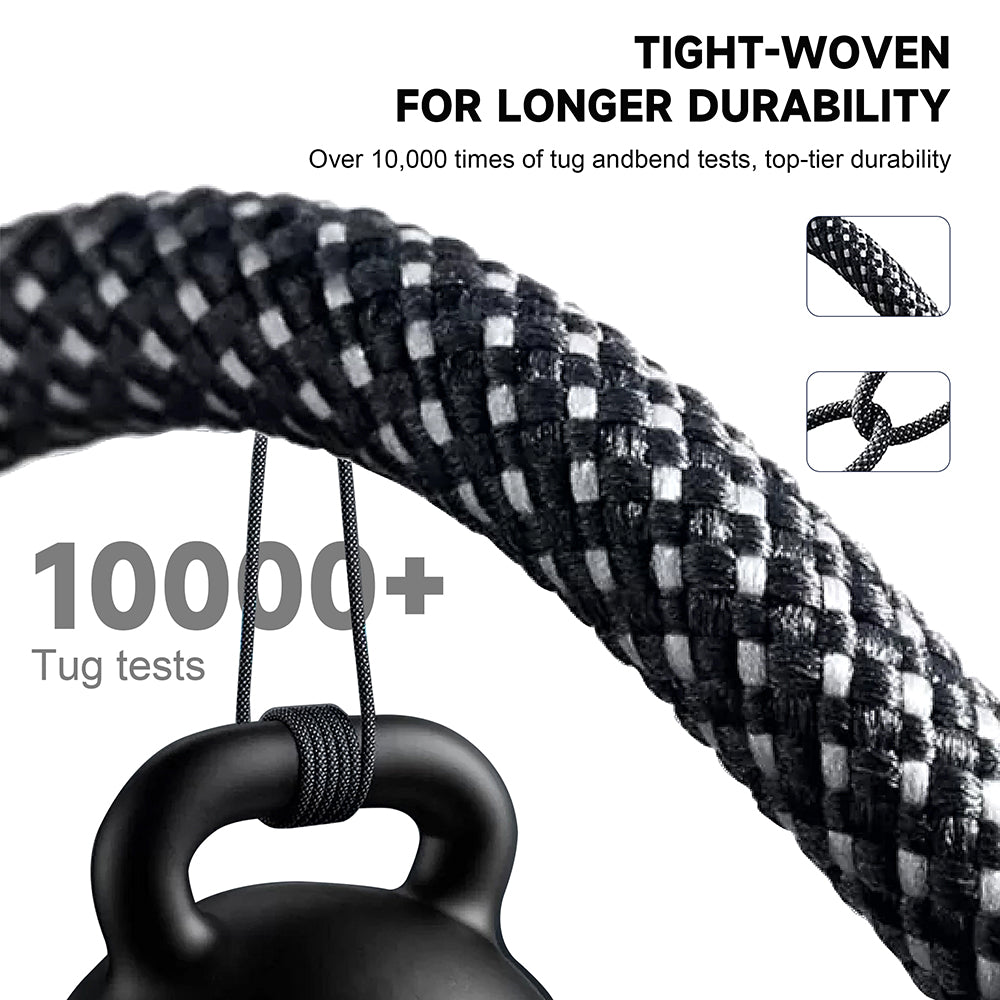 Lito - Data Cable (LD14) - USB to Type-C Fast Charging 60W, 480Mbps, Nylon, 1m - Black