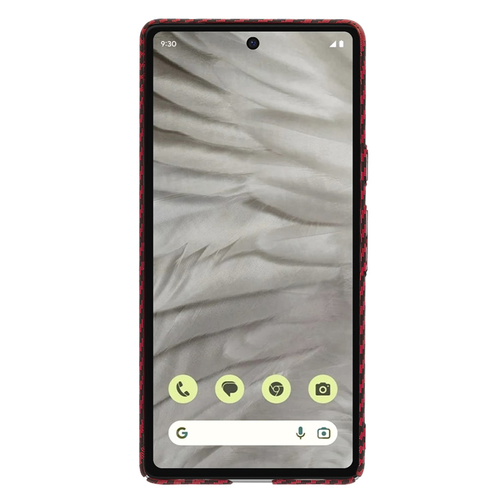 Techsuit - Carbonite FiberShell - Google Pixel 7a - Red