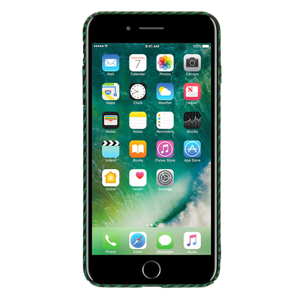 Techsuit - Carbonite FiberShell - iPhone 7 Plus / iPhone 8 Plus - Green