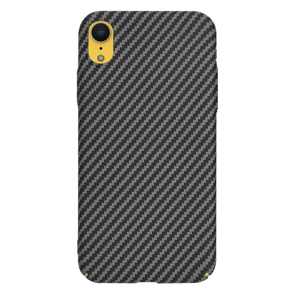 Techsuit - Carbonite FiberShell - iPhone XR - Black