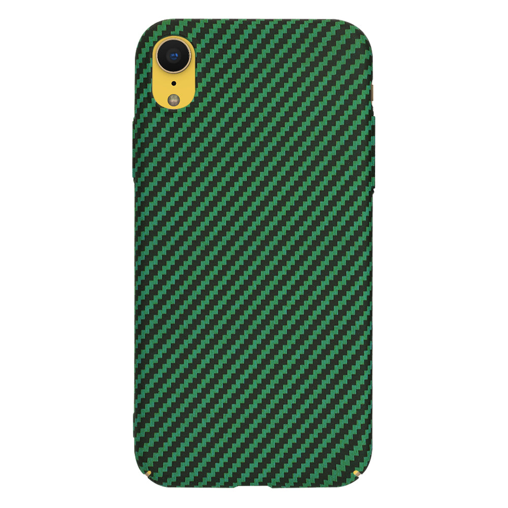 Techsuit - Carbonite FiberShell - iPhone XR - Green