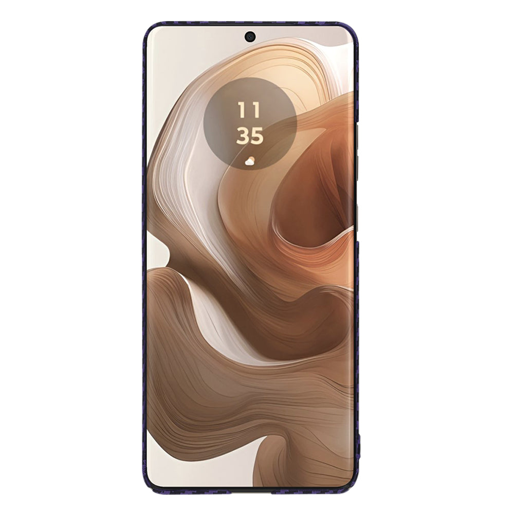 Techsuit - Carbonite FiberShell - Motorola Edge 50 Ultra - Purple