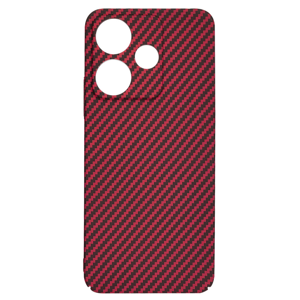Techsuit - Carbonite FiberShell - Xiaomi Redmi 13 / Poco M6 4G - Red