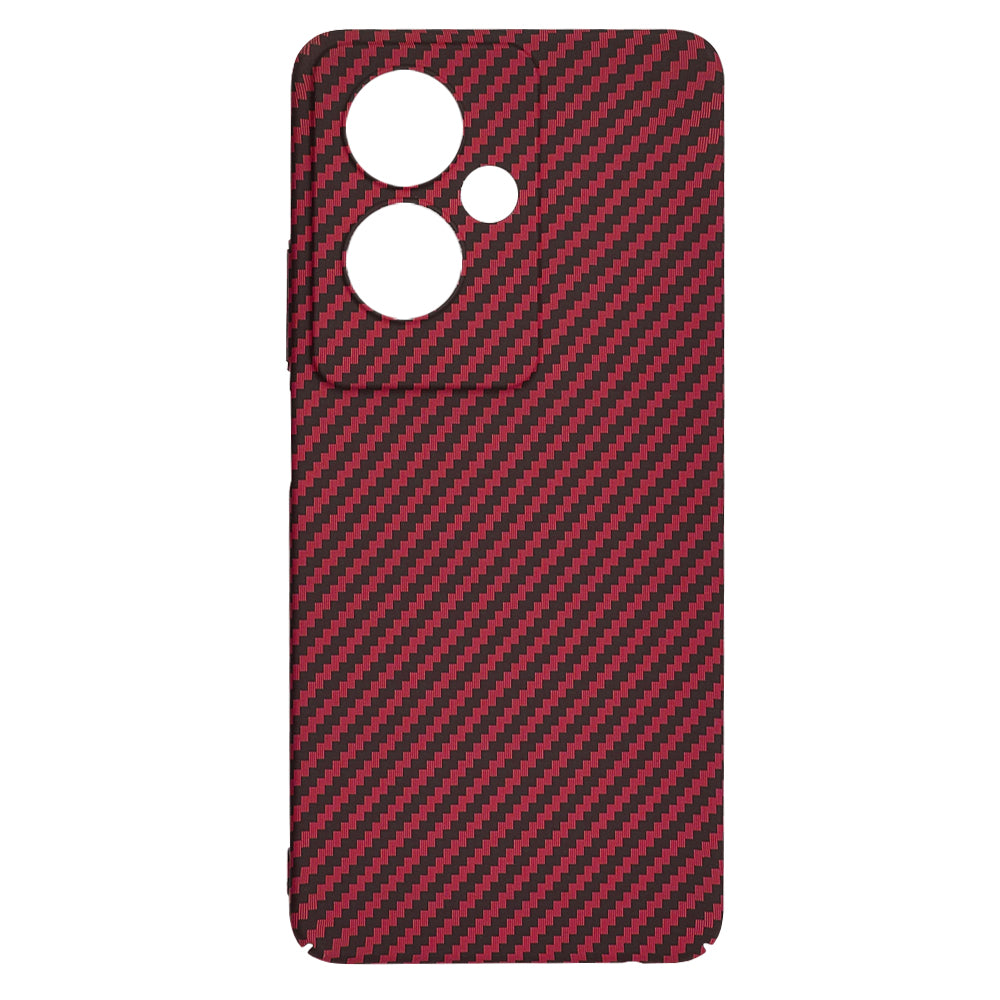 Techsuit - Carbonite FiberShell - Oppo A79 5G / OnePlus Nord N30 SE - Red