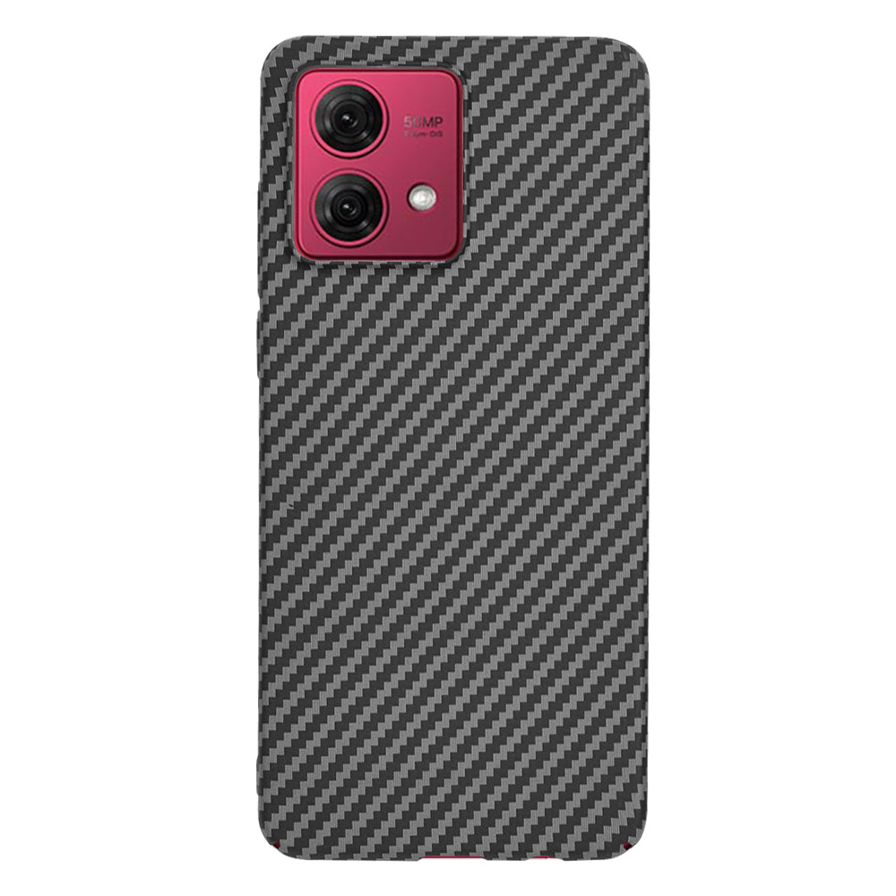 Techsuit - Carbonite FiberShell - Motorola Moto G84 - Black