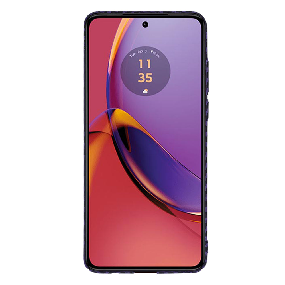 Techsuit - Carbonite FiberShell - Motorola Moto G84 - Purple