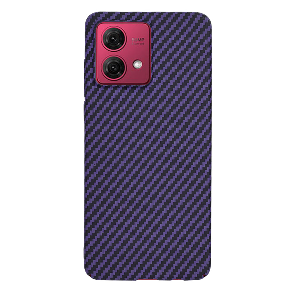 Techsuit - Carbonite FiberShell - Motorola Moto G84 - Purple