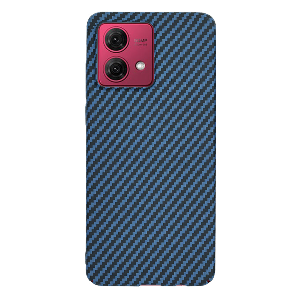 Techsuit - Carbonite FiberShell - Motorola Moto G84 - Cyan