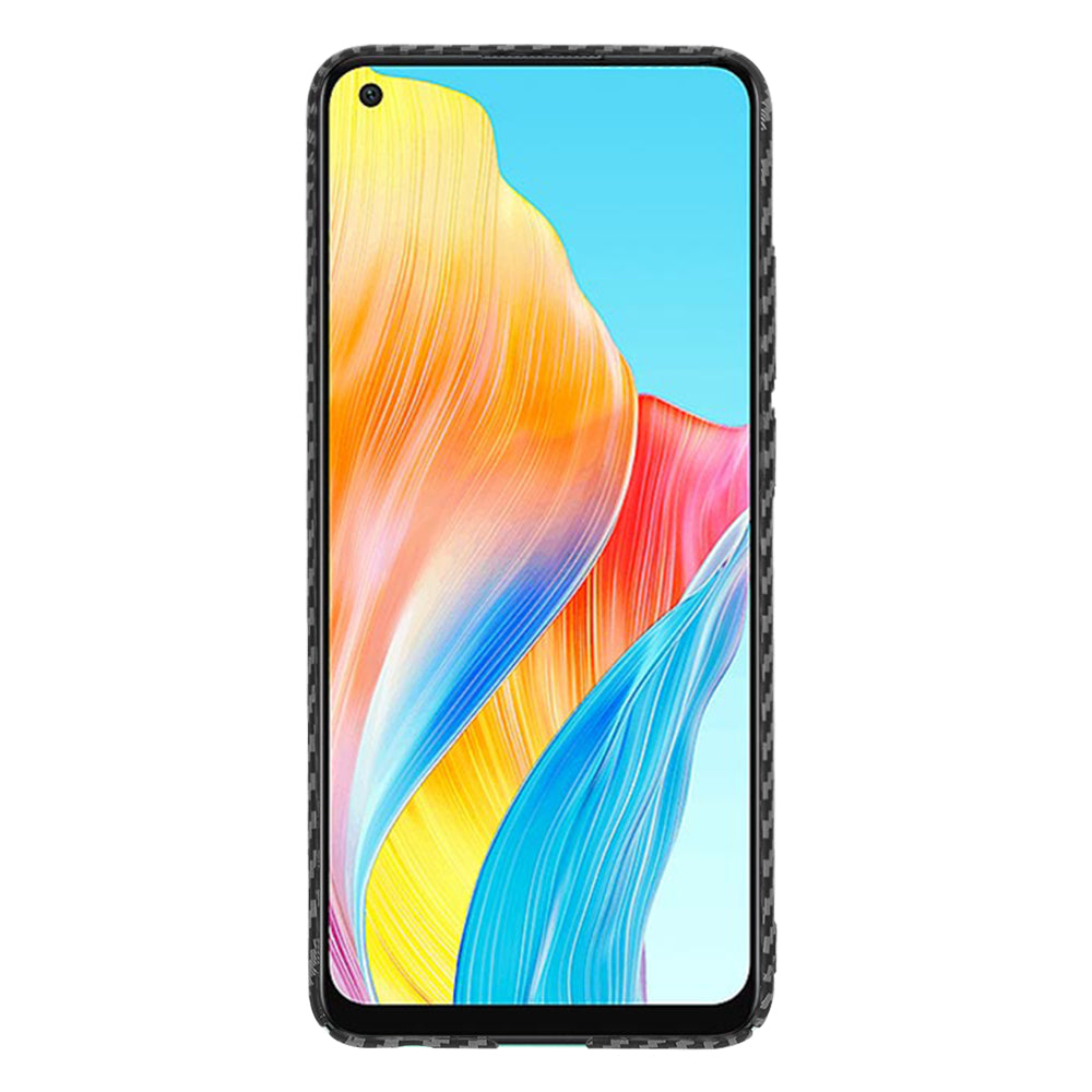 Techsuit - Carbonite FiberShell - Oppo A78 4G - Black