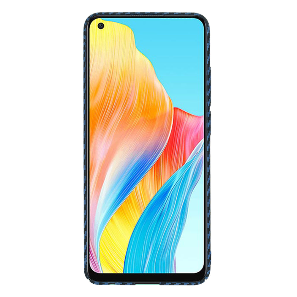 Techsuit - Carbonite FiberShell - Oppo A78 4G - Cyan