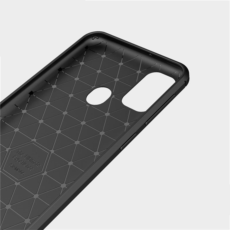 Techsuit - Carbon Silicone - Galaxy M21 / M30S - Black