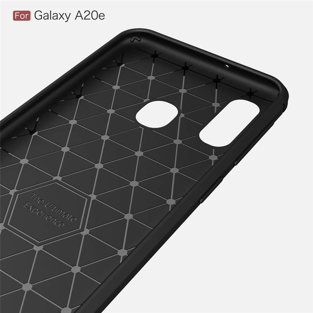 Techsuit - Carbon Silicone - Galaxy A20e - Black