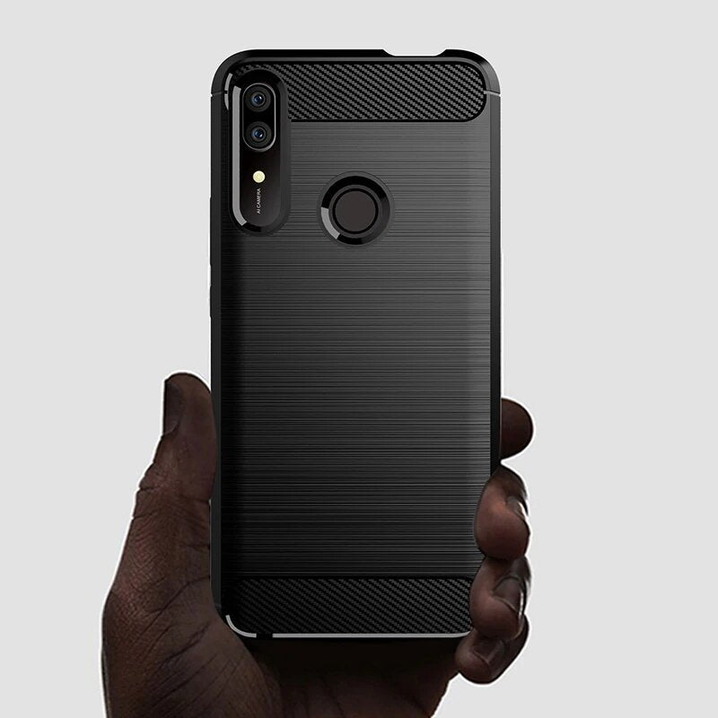 Techsuit - Carbon Silicone - Huawei P Smart Z - Black
