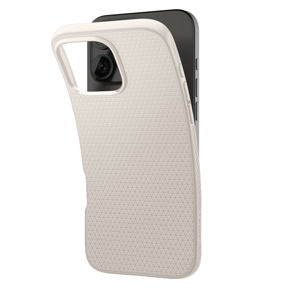 Spigen Liquid Air Case For Iphone 16 Pro - Titanium