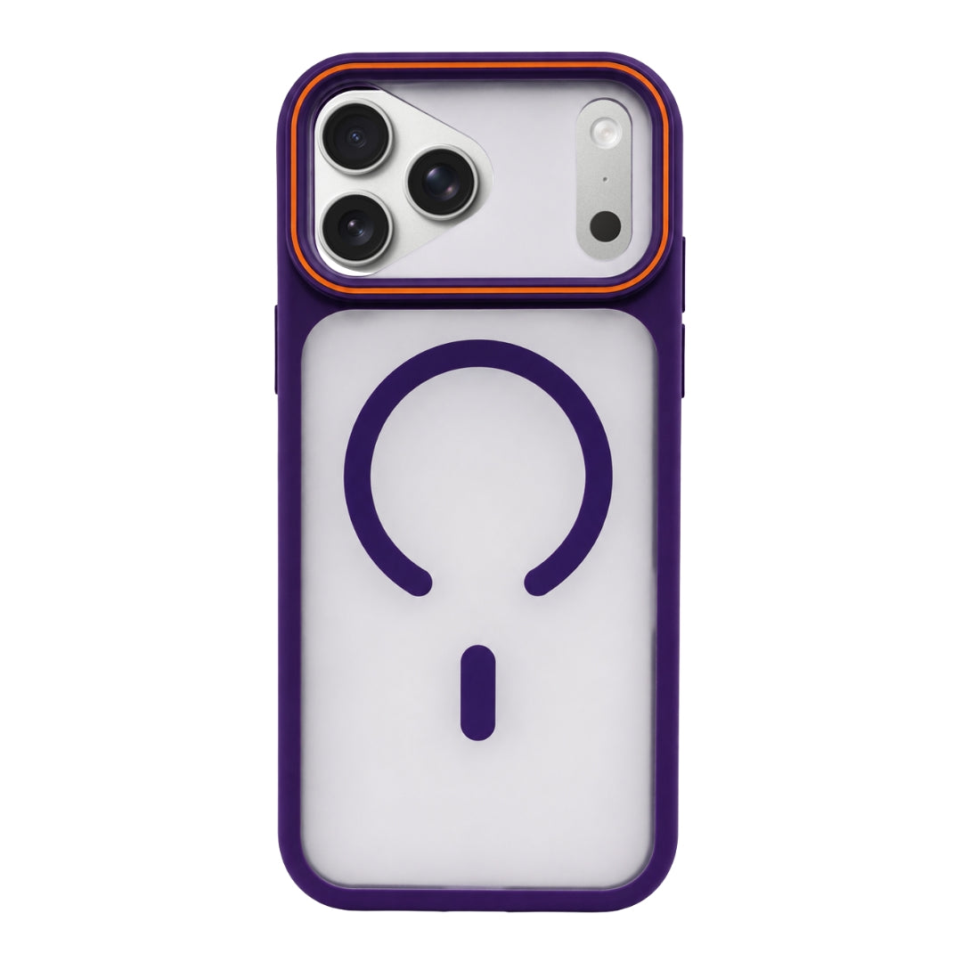 Θήκη Matte Διάφανη MagSafe - Μωβ - iPhone 17 Pro Max