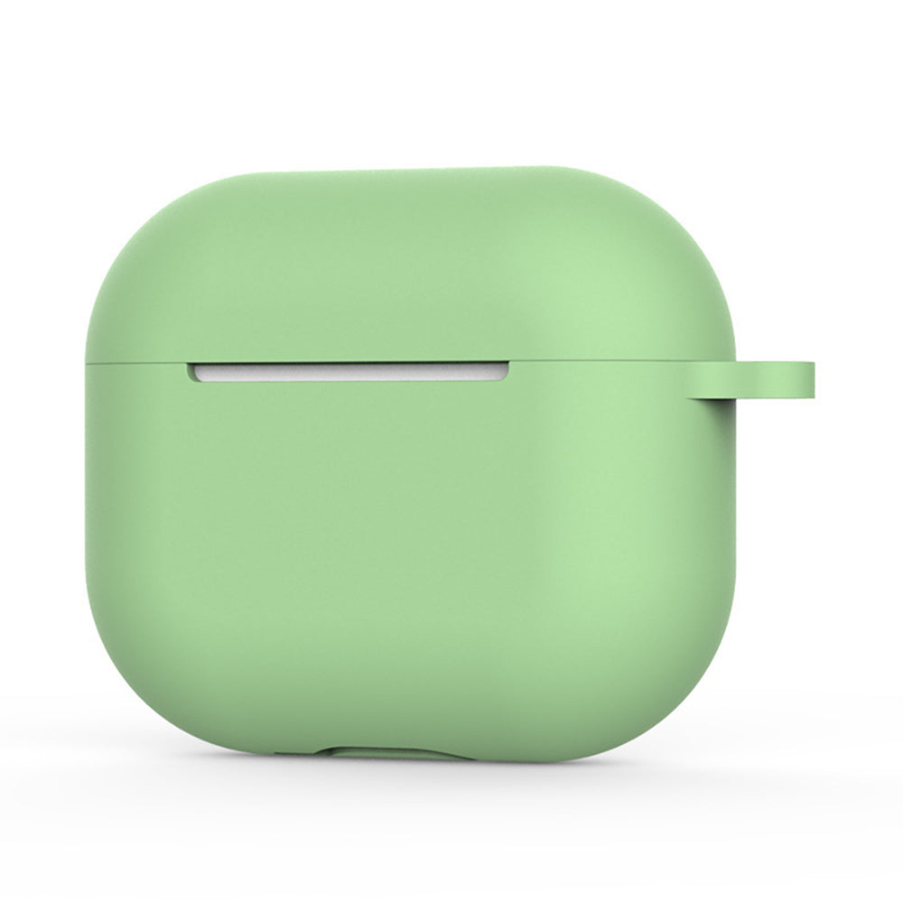 Techsuit - Silicone Case - for AirPods 4, Smooth Ultrathin Material - Mint Green