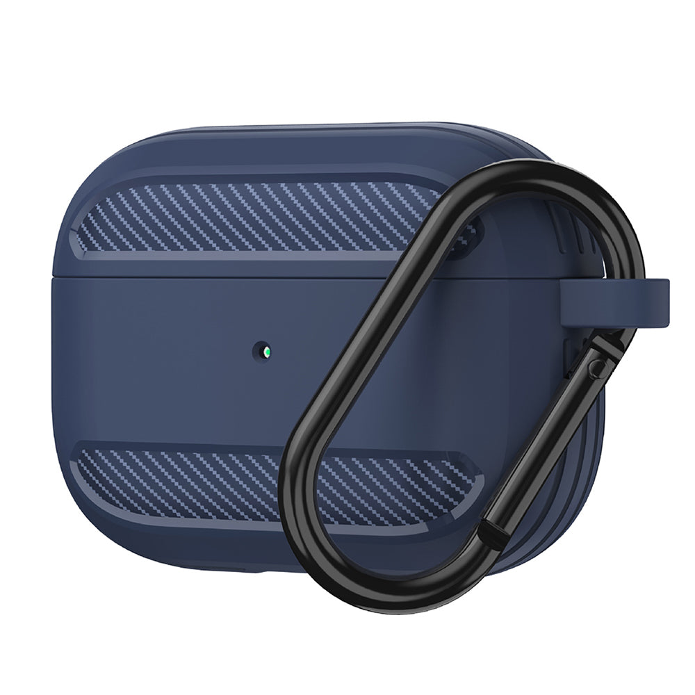 Techsuit - Carbon Silicone - for AirPods 3 - Navy Blue