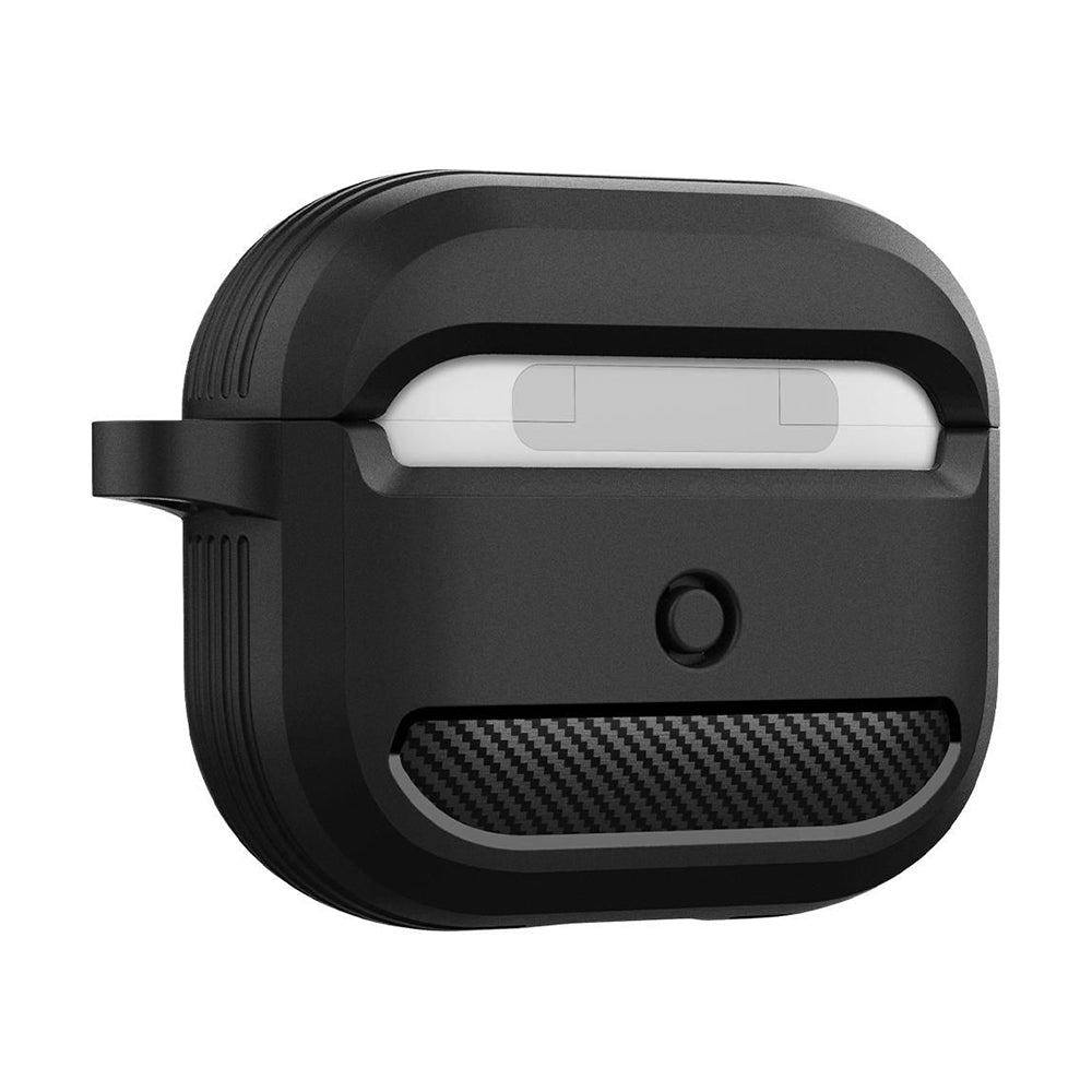 Techsuit - Carbon Silicone - for AirPods 3 - Black