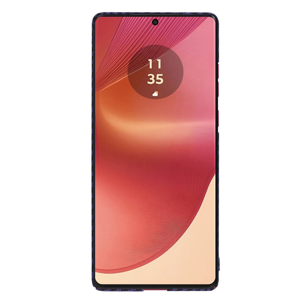 Techsuit - Carbonite FiberShell - Motorola Edge 50 Fusion - Purple